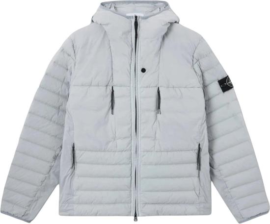 26FW 스톤 아일랜드 패딩 STONEISLANDL2S154100107S0183V0049SEAMLESSTUNNELNYLONDOWNTCJACKETLIGHTGREY LICHTGREY