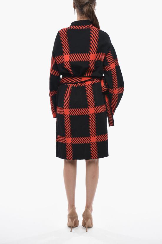  스텔라 맥카트니 미디 원피스 602435S22168533 Nero Rosso - STELLA MCCARTNEY