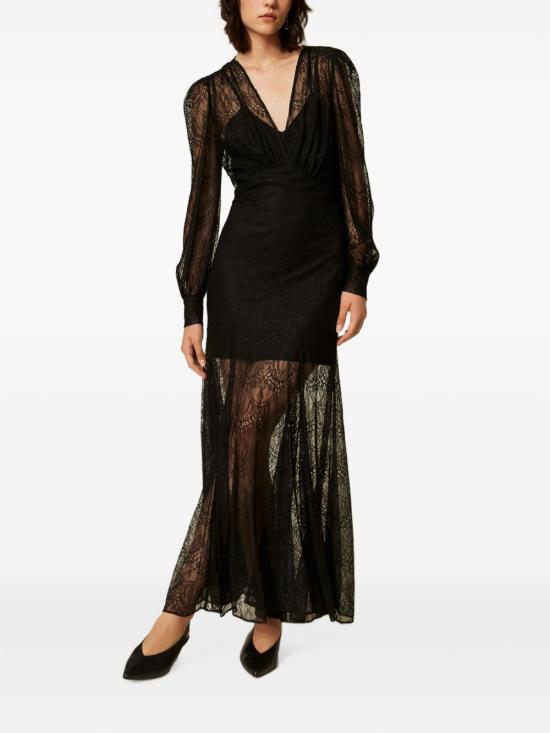 26FW 트윈셋 롱 원피스 262TP274A 00006 Nero - TWINSET