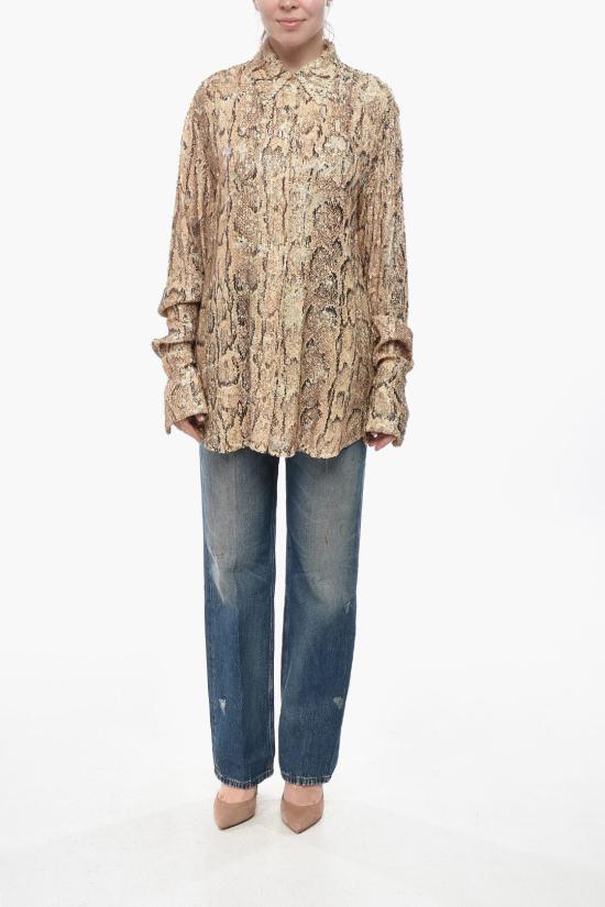  드리스 반 노튼 셔츠 2510107611482 103 Beige - DRIES VAN NOTEN
