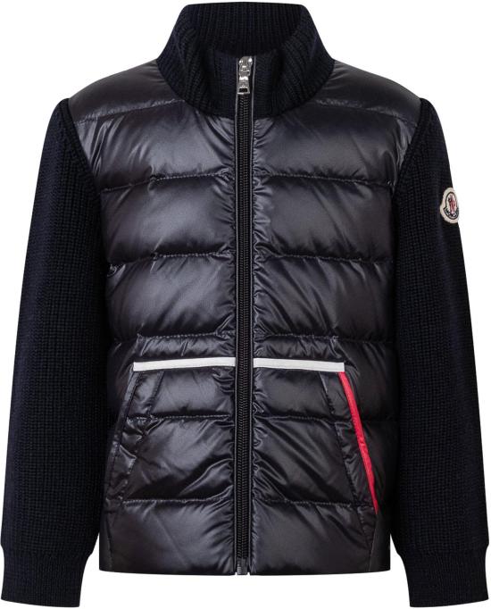 26FW [키즈] 몽클레어 가디건 L29519B00001M1131742 BLACK