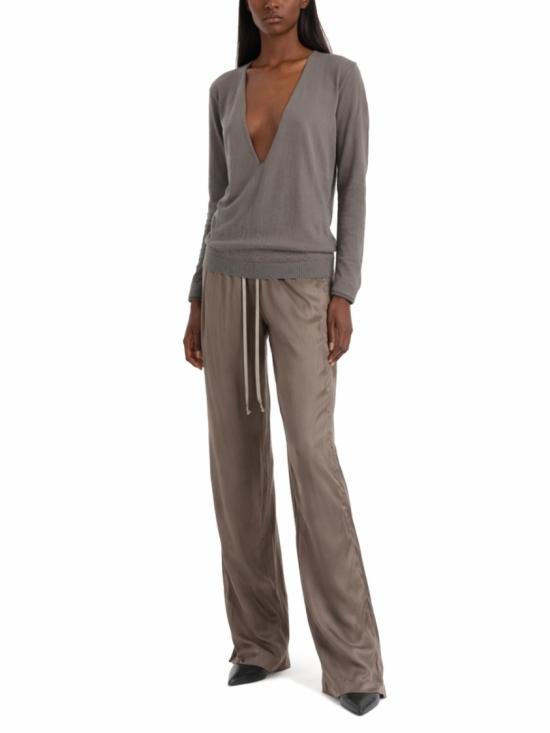 26SS 릭 오웬스 트레이닝/조거 팬츠 RP01F6325 N34 Brown - RICK OWENS