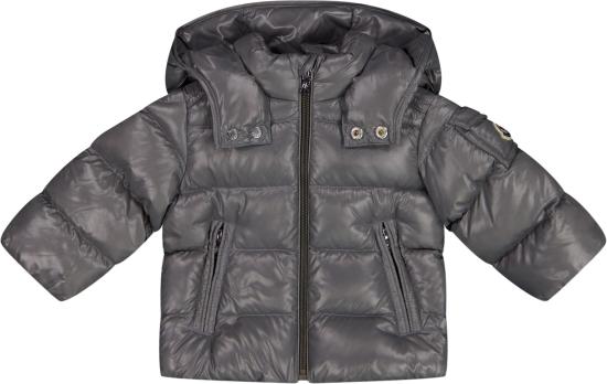 26SS [키즈] 몽클레어 자켓 1A00018597Z8BABYBASIS2026GRIJS GREY - MONCLER