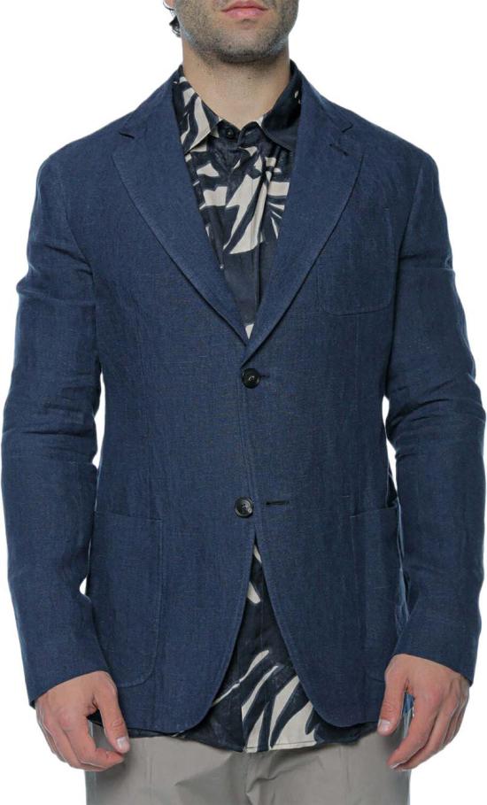 26FW 엠포리오 아르마니 베스트 EM000070TE10410UB094 NAVY