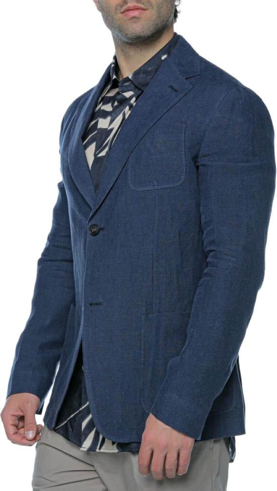 26FW 엠포리오 아르마니 베스트 EM000070TE10410UB094 NAVY - EMPORIO ARMANI