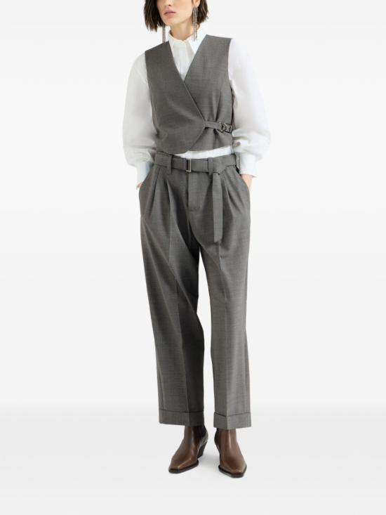 26FW 브루넬로 쿠치넬리 수트 팬츠 M0W07P8995 C010 Grigio - BRUNELLO CUCINELLI