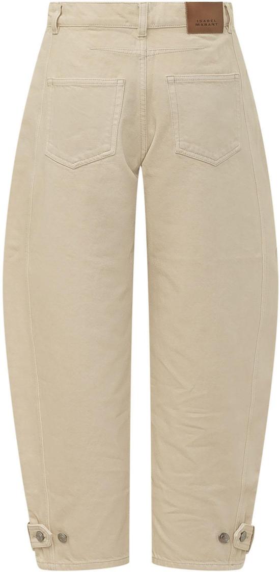 26FW 이자벨마랑 스트레이트 팬츠 26APA0779FAD3H01I90BE BEIGE - ISABEL MARANT