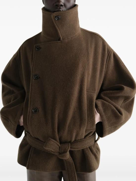 26FW 르메르 코트 CO1165 LF1700GR704 Green - LEMAIRE