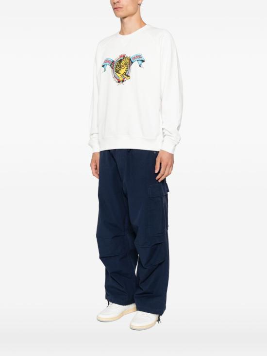 26FW 겐조 스웨터 FG65SW1544MQ 02 White multicolor - KENZO
