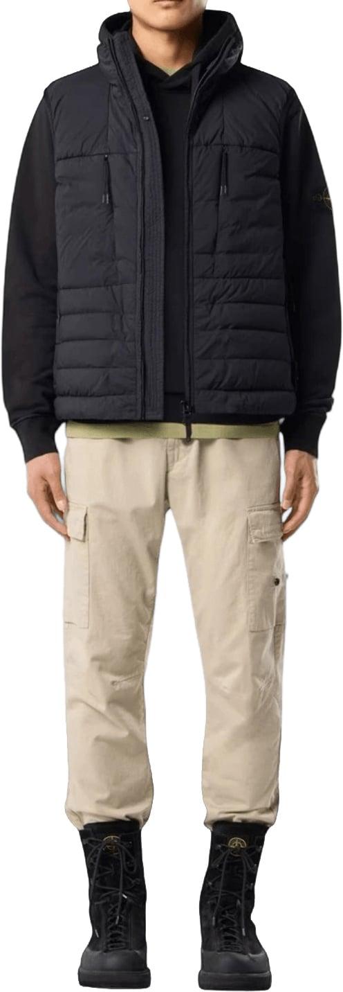 26FW 스톤 아일랜드 후드 티셔츠 STONEISLANDL2S156100062S0051V0029ORGANICCOTTONFLEECEHOODIEBLACK - STONE ISLAND