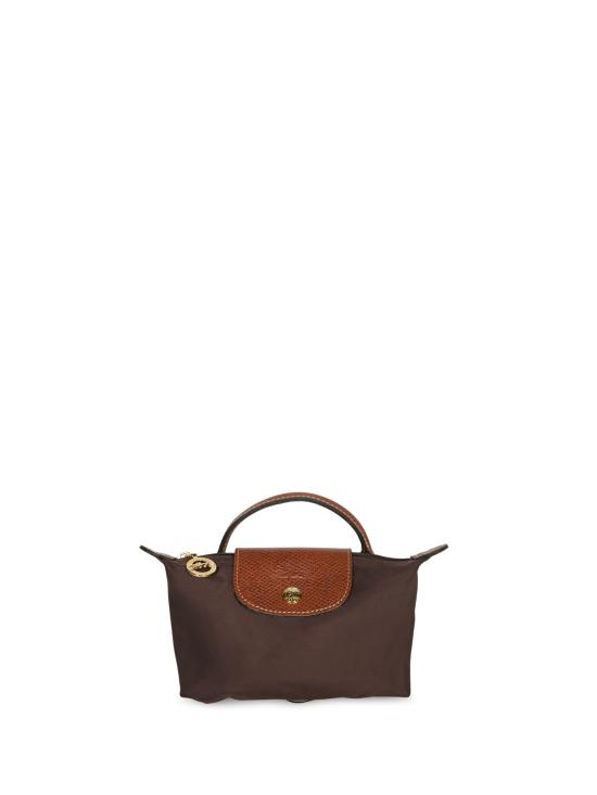  롱샴 르 플리아쥬 오리지널 핸들 파우치 34175089 002 Brown