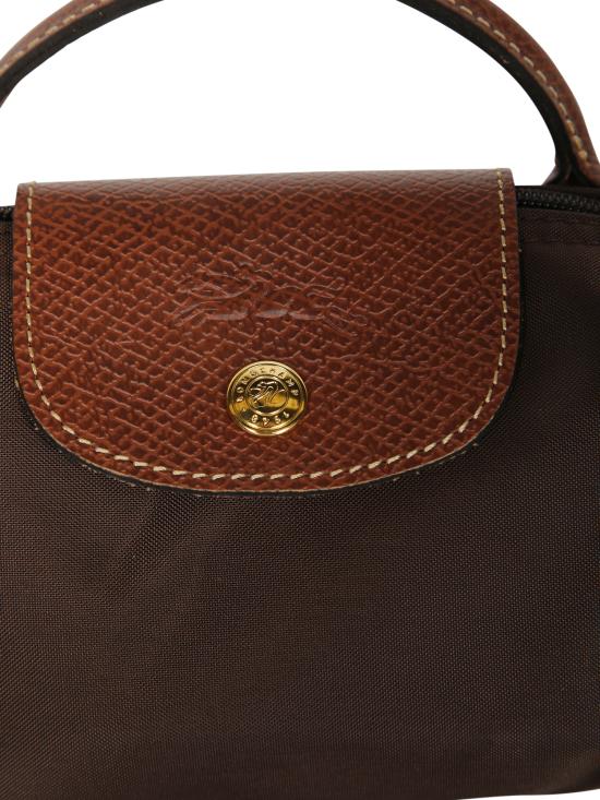  롱샴 르 플리아쥬 오리지널 핸들 파우치 34175089 002 Brown - LONGCHAMP
