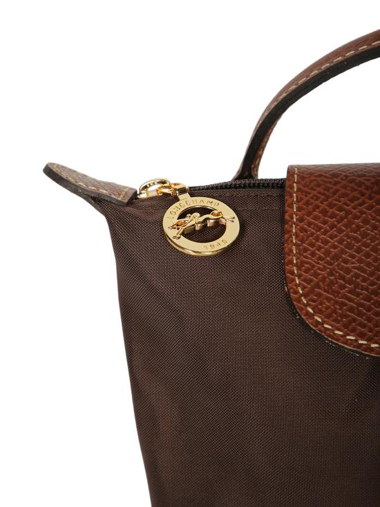  롱샴 르 플리아쥬 오리지널 핸들 파우치 34175089 002 Brown - LONGCHAMP