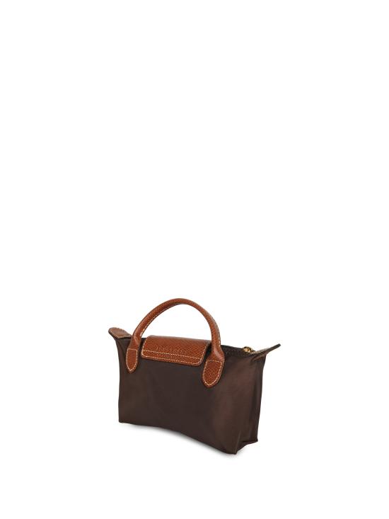  롱샴 르 플리아쥬 오리지널 핸들 파우치 34175089 002 Brown - LONGCHAMP