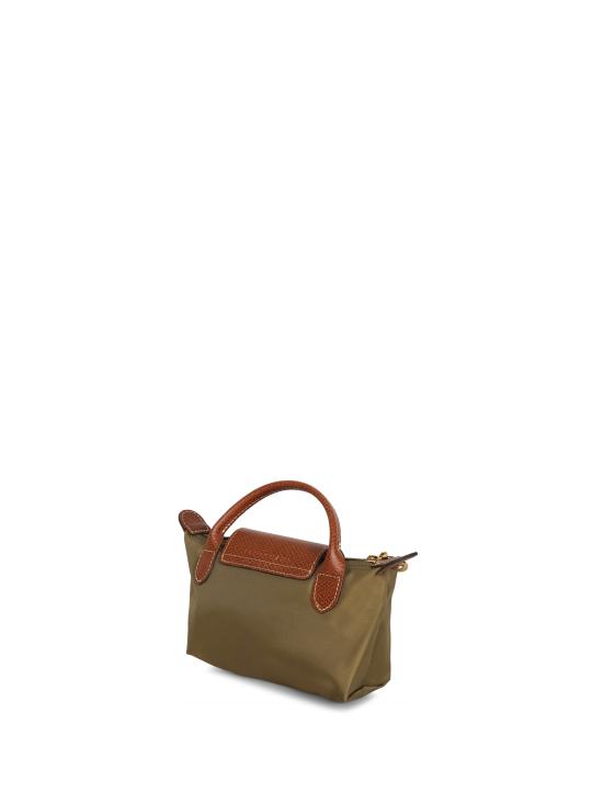  롱샴 르 플리아쥬 오리지널 핸들 파우치 34175089 510 Green - LONGCHAMP