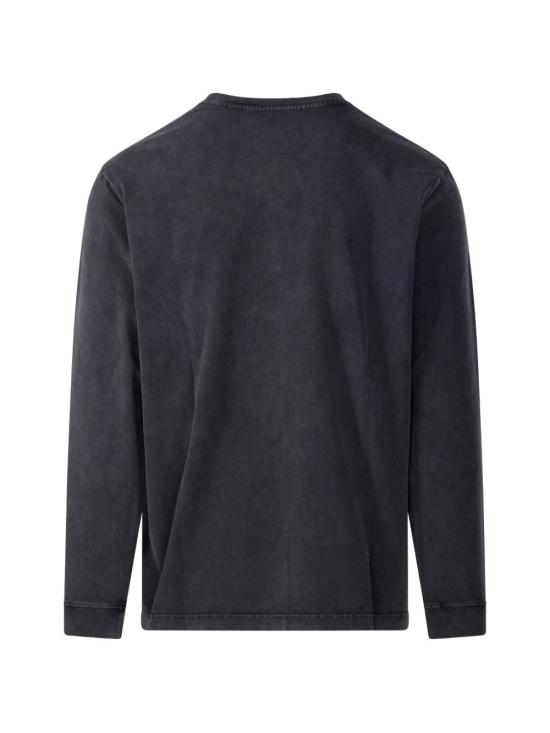 26FW 메종키츠네 긴팔 티셔츠 PM00119KJBIT7 0519 Black grey - MAISON KITSUNE