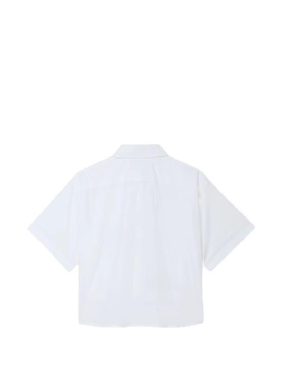 26FW 겐조 셔츠 FG62CH2469LH 01 White black - KENZO
