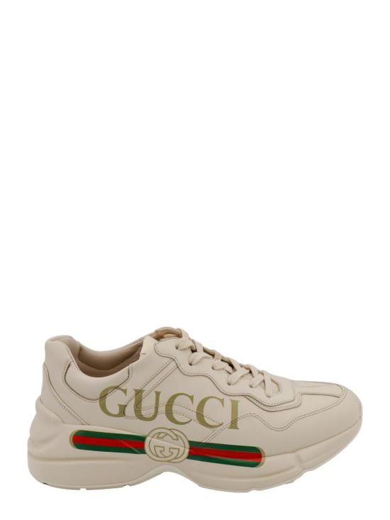 26FW 구찌 롸이톤 레더 스니커즈 500877 DRW009522 - GUCCI