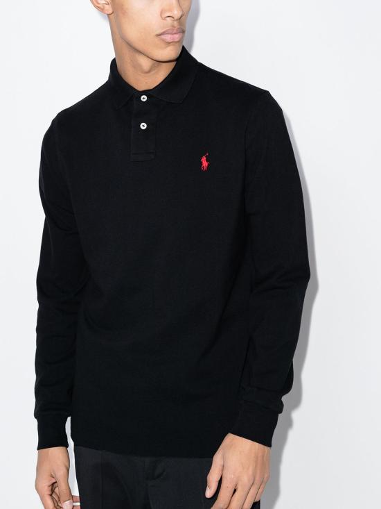 26FW 폴로 랄프로렌 클래식 핏 코튼 폴로 셔츠 710680790045 POLO BLACK C3870 - POLO RALPH LAUREN