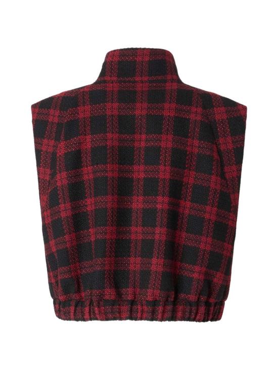26FW 핑코 베스트 107440 A3GNZR4 BLACK RED - PINKO