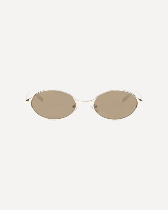 26FW 알렉산더 맥퀸 선글라스 A000R6 I33307024 Gold