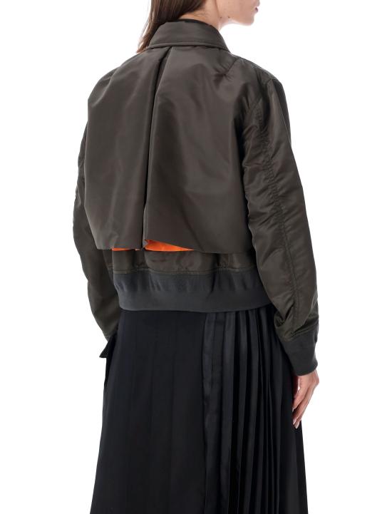 26FW 사카이 봄버 자켓 2608582 531 D KHAKI - SACAI