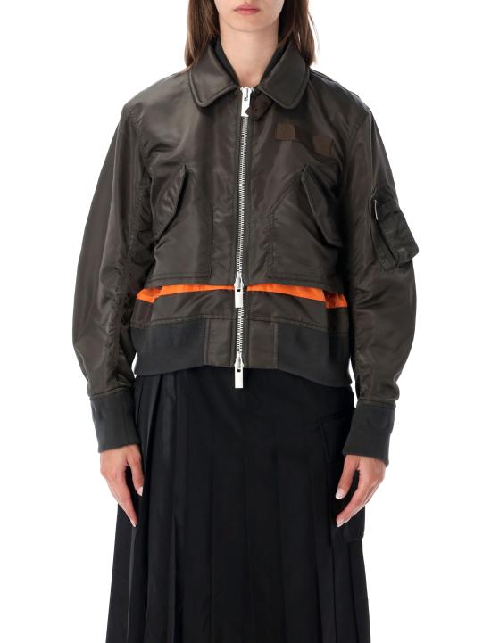 26FW 사카이 봄버 자켓 2608582 531 D KHAKI