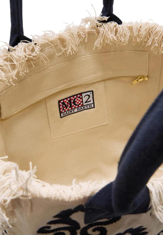 26SS 세인트바쓰 토트백 8057338887805 WHITE - MC2 SAINT BARTH