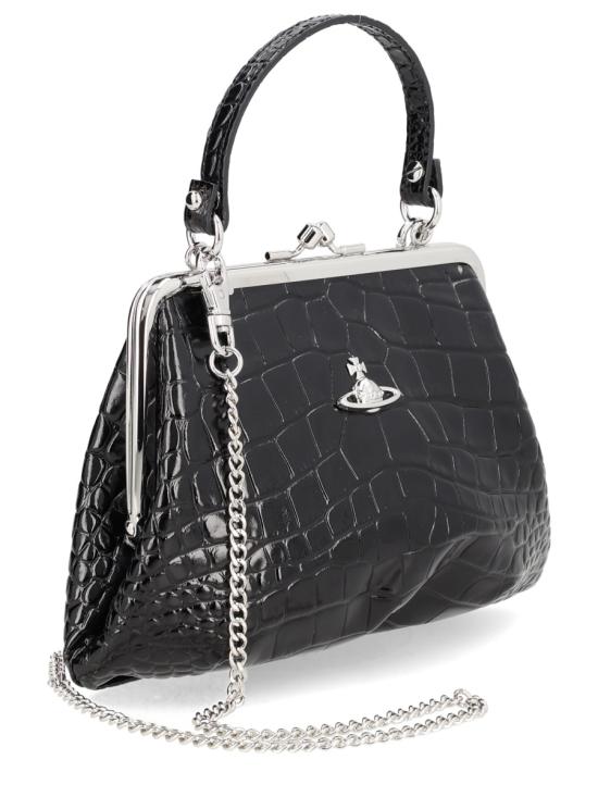 26FW 비비안웨스트우드 그래니 프레임 퍼스 4B010007W L0098N401 BLACK - VIVIENNE WESTWOOD