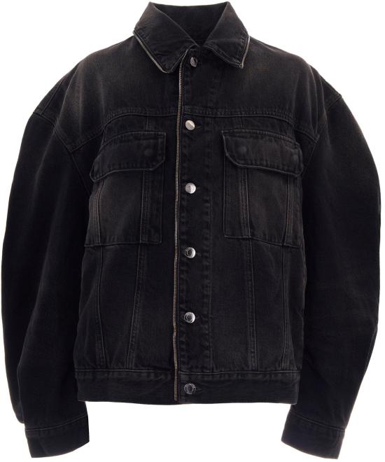 26FW 하이쿠레 데님 자켓 2440050 BLACK