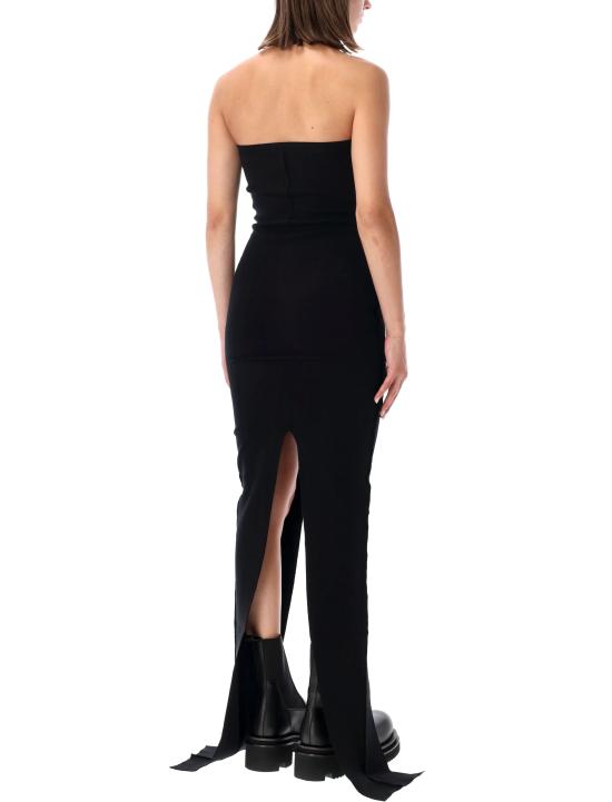 26FW 릭 오웬스 롱 원피스 RP02F5694KST 09 Nero - RICK OWENS
