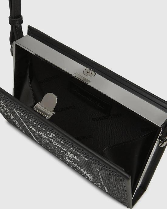 26FW 칼라거펠트 숄더백 B3W30110 1RC NERO - KARL LAGERFELD