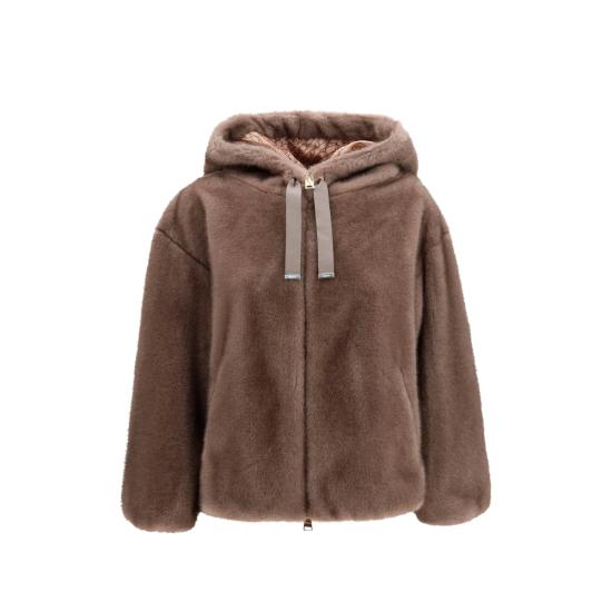 26FW 에르노 무스탕 12739 GI000318D 2700 BROWN