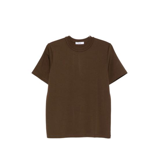 26FW 엘레 반팔 티셔츠 EFW260244 MORO BROWN