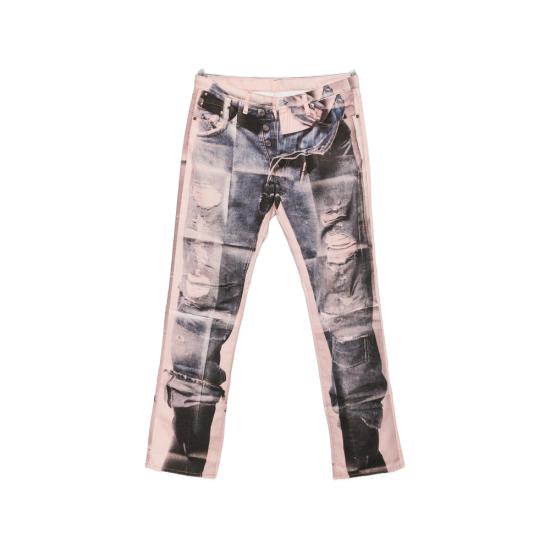 26FW 아크네 스튜디오 데님 팬츠 BK0772 PKBLU BLUE PINK