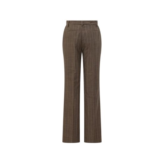 26FW 가니 스트레이트 팬츠 A1080168 296 BROWN NEUTRALS - GANNI