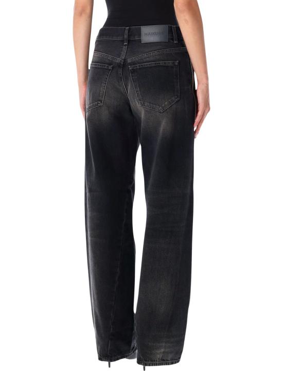 26FW 하이쿠레 데님 팬츠 HEW03371DF119 L0938 VINTAHE BLACK - HAIKURE