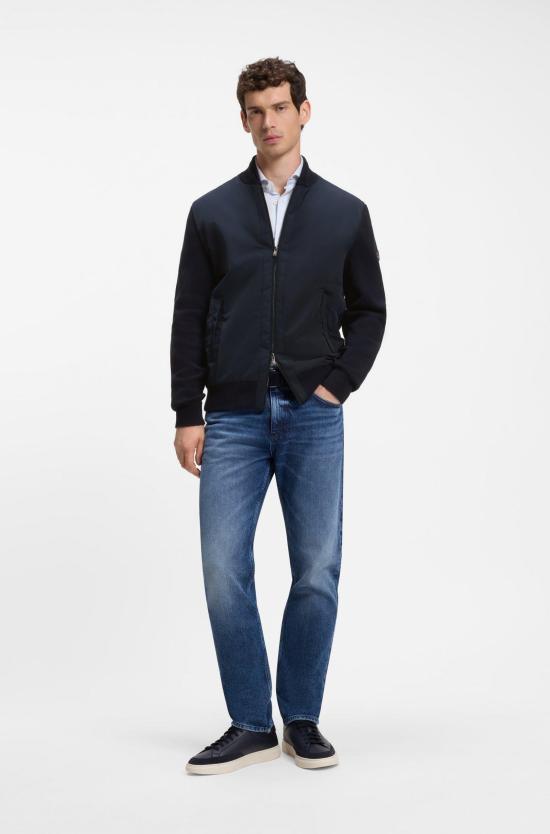 26FW 보스 스웨터 50565508 10280711 01 404 Dark blue - BOSS