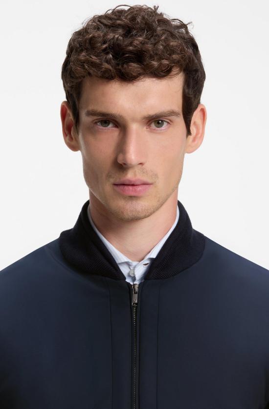 26FW 보스 스웨터 50565508 10280711 01 404 Dark blue - BOSS