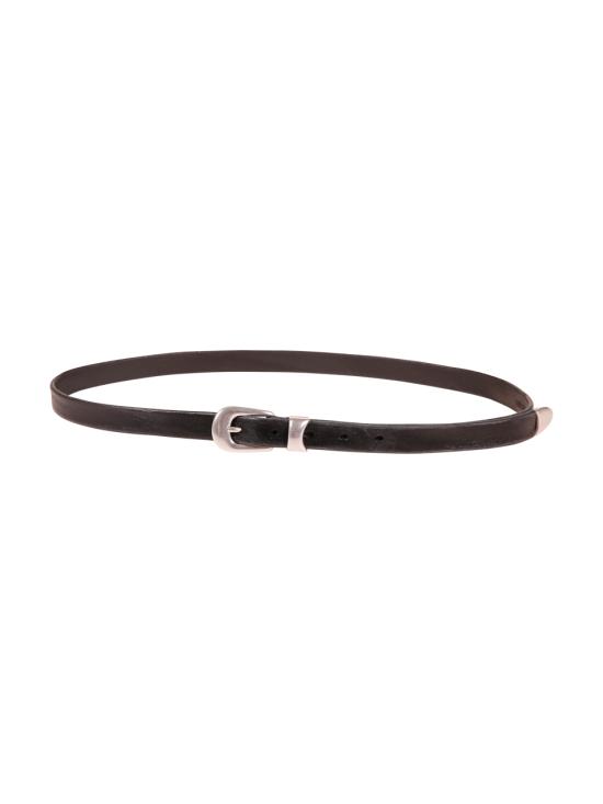 26FW 아워레가시 2cm 레더 벨트 A2208B BLA Black