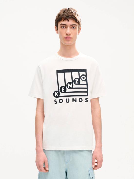26FW 겐조 반팔 티셔츠 FG65TS2914SG 02 Bianco - KENZO