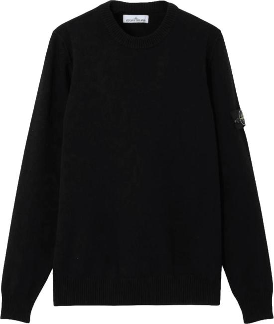 26FW 스톤 아일랜드 스웨터 STONEISLANDL2S155100072S00A3V0029LAMBSWOOLCREWNECKBLACK