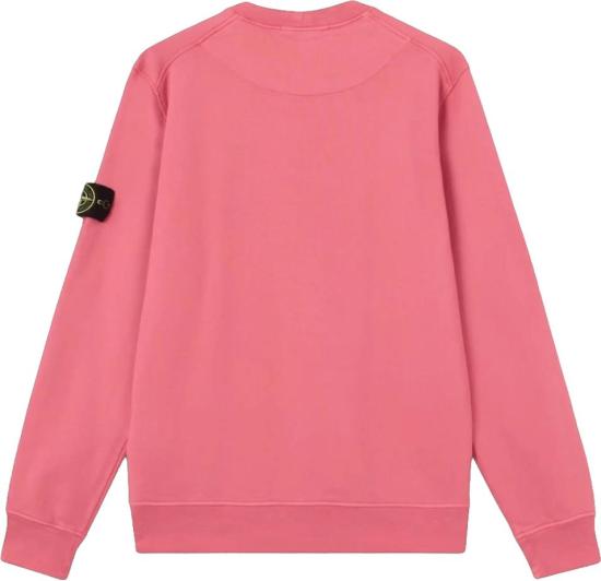 26FW 스톤 아일랜드 스웨터 STONEISLANDL2S156100060S0051V0089ORGANICCOTTONFLEECESWEATERPINK - STONE ISLAND