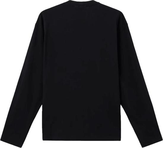 26FW 스톤 아일랜드 긴팔 티셔츠 STONEISLANDL2S152100007S0500V0029ORGANICCOTTONJERSEYGHOSTLONGSLEEVETSHIRTBLACK - STONE ISLAND