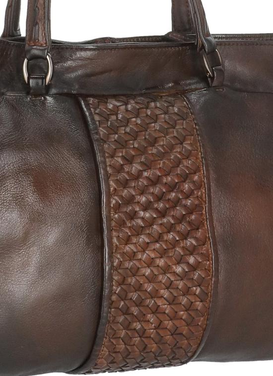 26FW 렙틸하우스 토트백 H879 CUBE TRXTERRA DARK Brown - REPTILE'S HOUSE