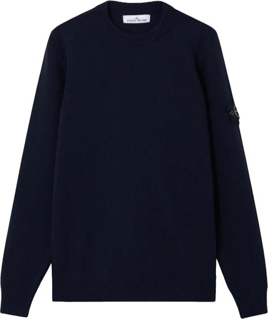 26FW 스톤 아일랜드 스웨터 STONEISLANDL2S155100072S00A3V0020LAMBSWOOLCREWNECKNAVY