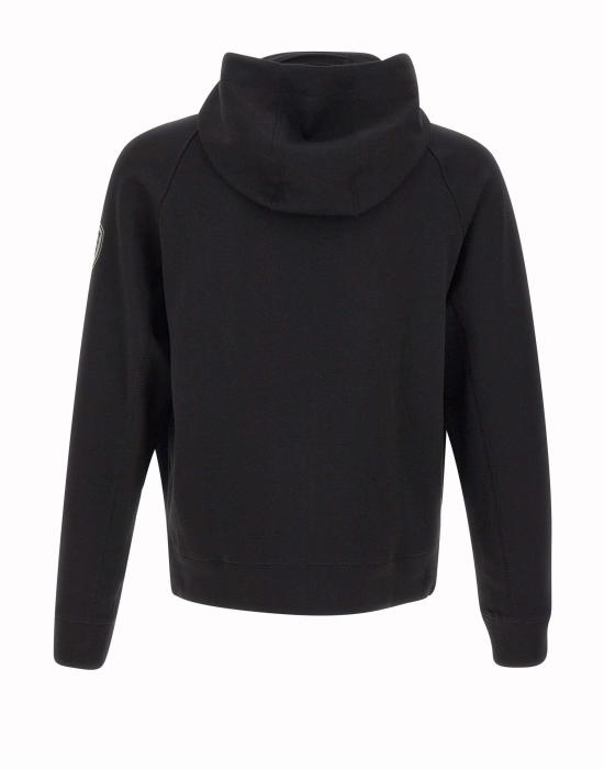 26SS 블라우어 후드 티셔츠 26SBLUF02034007441999 BLACK - BLAUER