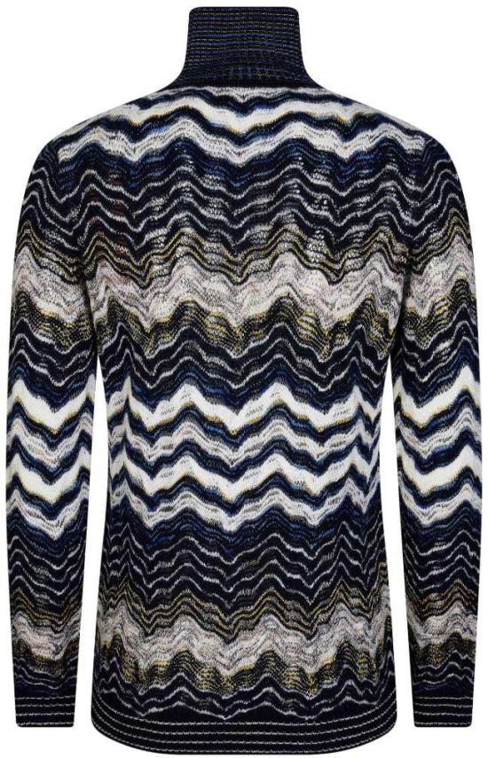 26FW 미소니 터틀넥 4303545 NAVY - MISSONI