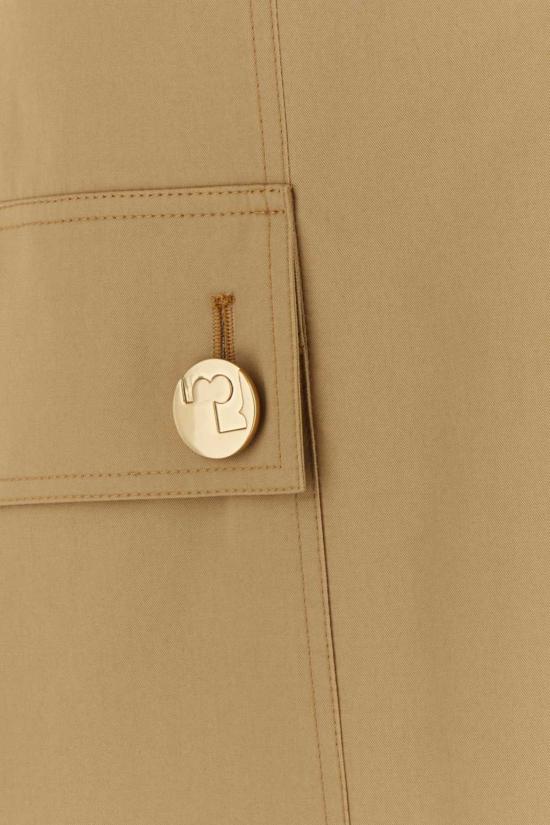  토리버치 원피스 토리 버치 코튼 셔츠 드레스 사파리샌드 - TORY BURCH