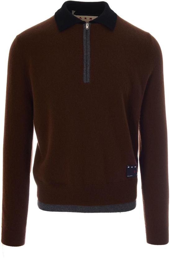 26FW 마르니 스웨터 6379011 BROWN